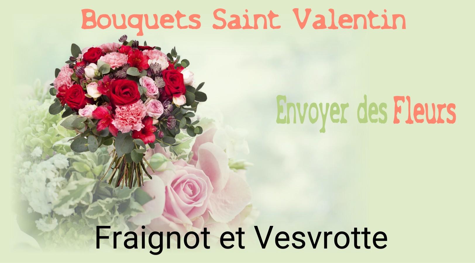 Roses de Saint-Valentin livrées à Fraignot-et-Vesvrotte